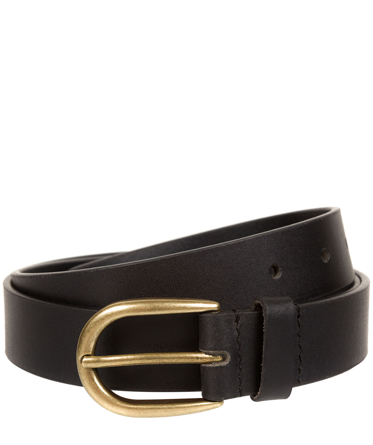 Black Luxury Leather Ladies' Belt – Pure Luxuries London