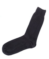 Luxury Dark Navy Cotton Socks