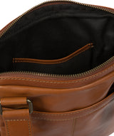 'Hoya' Chestnut Leather Cross Body Bag