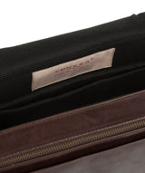 'Islington' Dark Brown Natural Cowhide Messenger Bag
