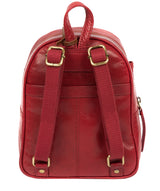 'Eloise' Chilli Pepper Leather Backpack image 3