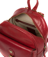 'Eloise' Chilli Pepper Leather Backpack image 4