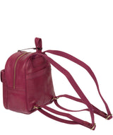 'Eloise' Orchid Leather Backpack