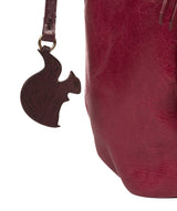 'Esta' Orchid Leather Cross Body Bag image 6
