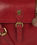 'Sasha' Chilli Pepper Leather Cross Body Bag image 6