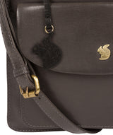'Lauryn' Slate Leather Cross Body Bag image 6