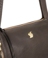 'Clover' Slate Leather Tote Bag image 7
