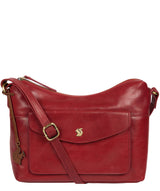 'Alana' Chilli Pepper Leather Shoulder Bag image 1