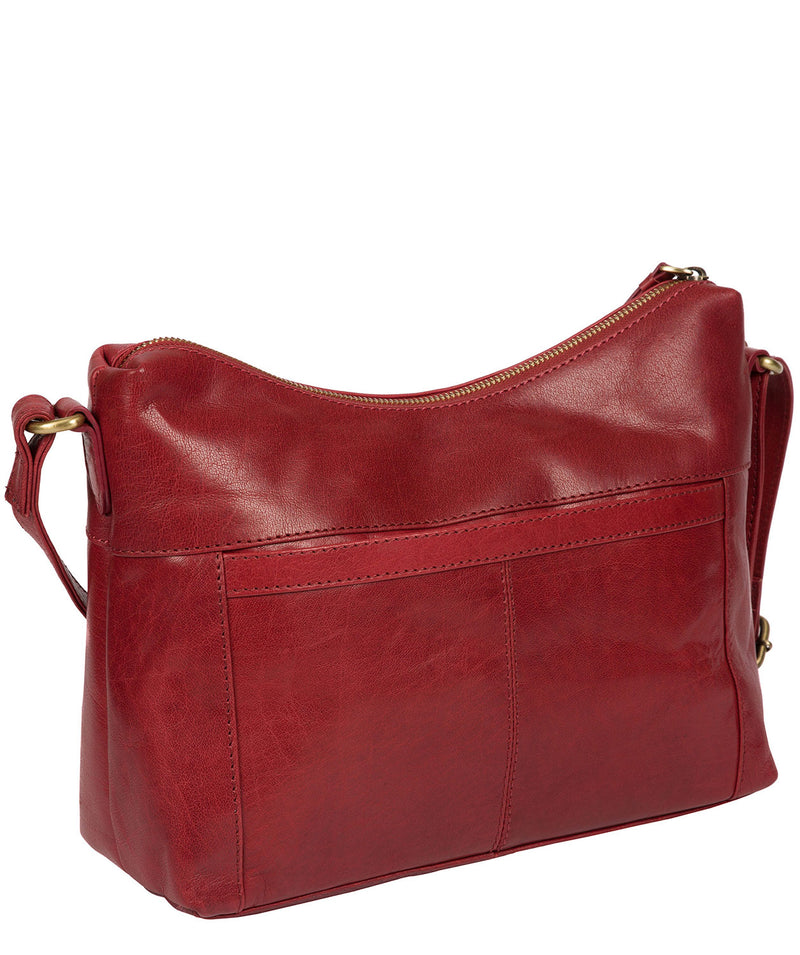 'Alana' Chilli Pepper Leather Shoulder Bag image 3