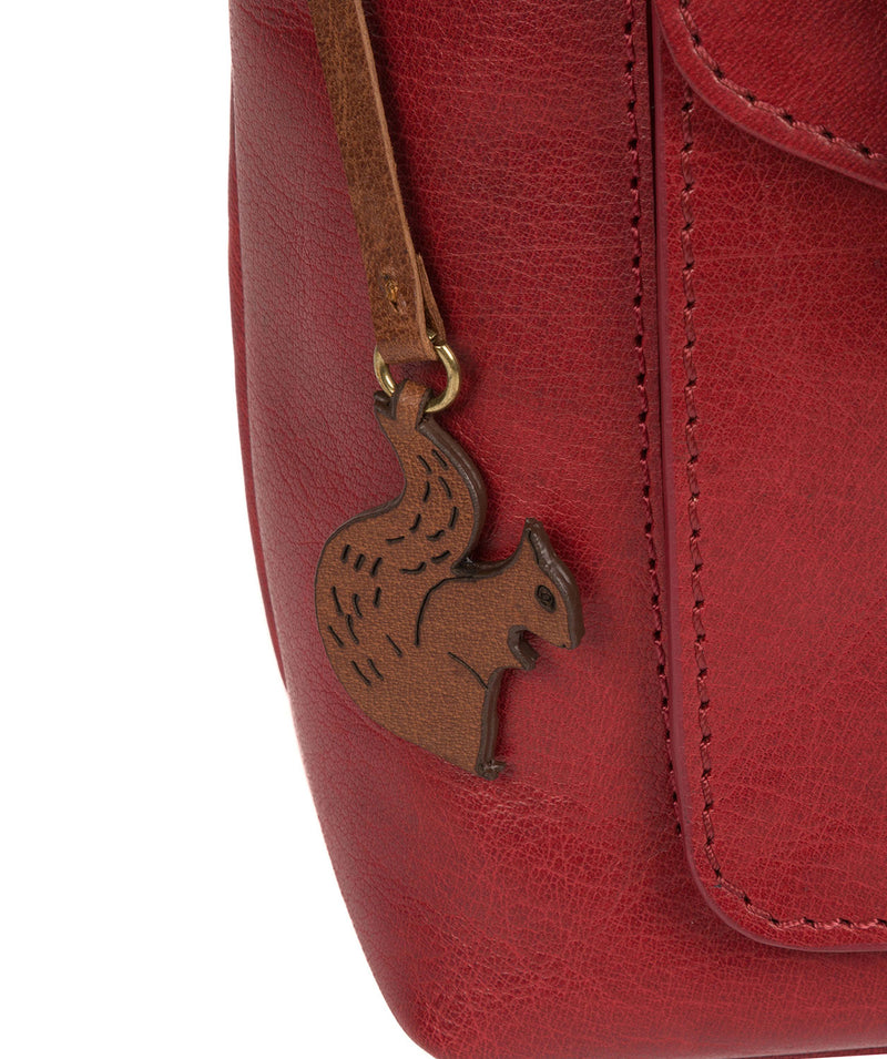 'Alana' Chilli Pepper Leather Shoulder Bag image 5
