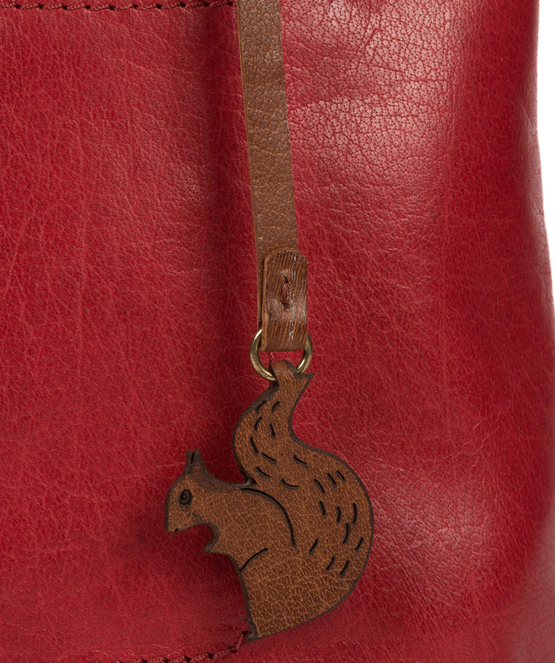 'Alice' Chilli Pepper Leather Handbag image 6