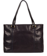'Alice' Navy Leather Handbag image 3