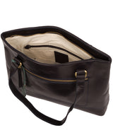 'Alice' Navy Leather Handbag