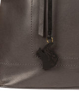'Alice' Slate Leather Handbag image 5