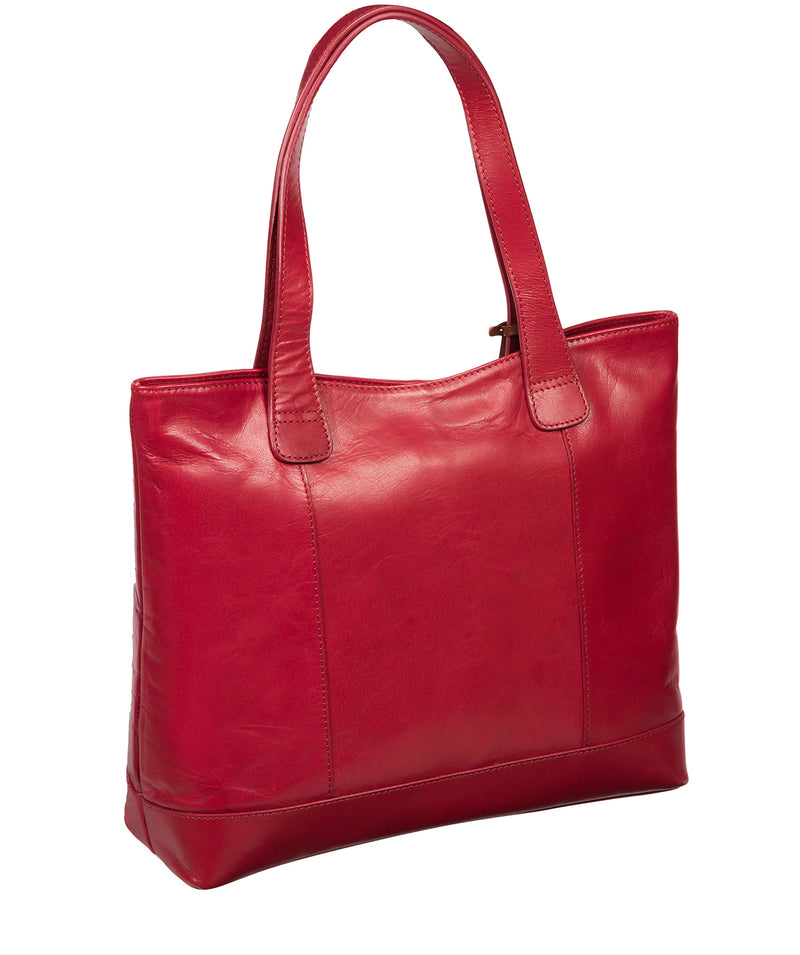 'Patience' Chilli Pepper Leather Tote Bag