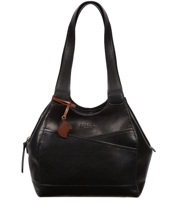Conkca London Originals Collection #product-type#: 'Juliet' Black Leather Handbag