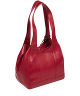 'Juliet' Chilli Pepper Leather Handbag