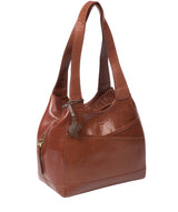 'Juliet' Conker Brown Leather Handbag