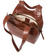 'Juliet' Conker Brown Leather Handbag