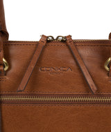 'Bailey' Conker Brown Leather Handbag image 5