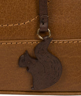 'Bailey' Dark Tan Leather Handbag image 6