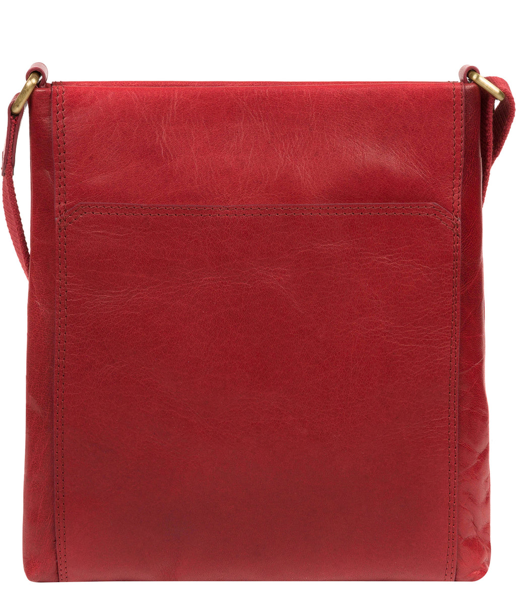 Red Leather Crossbody Bag 'Dink' by Conkca London – Pure Luxuries London