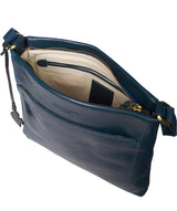 'Dink' Snorkel Blue Leather Cross Body Bag