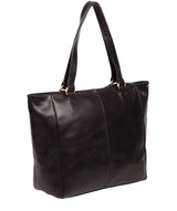 'Monique' Navy Leather Tote Bag image 3