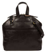 'Ingrid' Black Leather Cross Body Bag image 3
