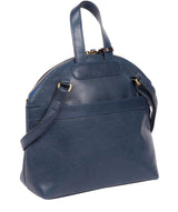 'Ingrid' Snorkel Blue Leather Cross Body Bag image 3
