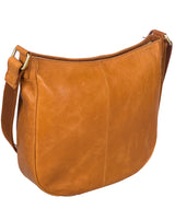 'India' Cognac & Conker Brown Handcrafted  Leather Bag