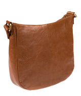 'India' Dark Tan Handcrafted Leather Bag