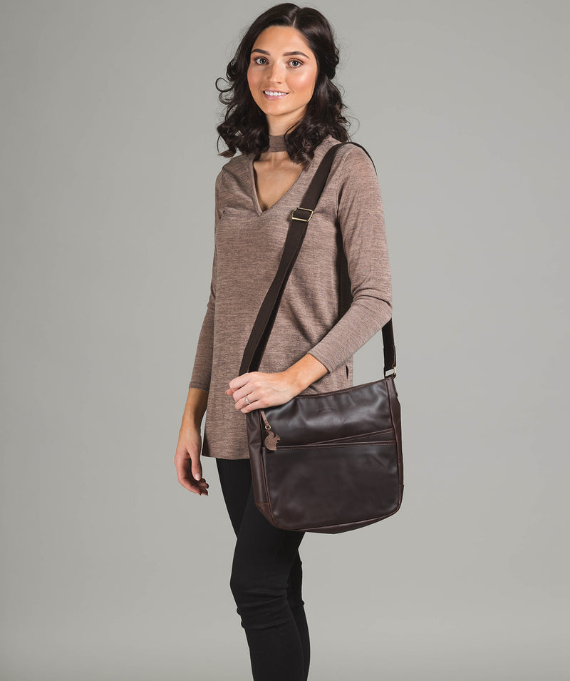 'Bow' Vintage Brown Handcrafted Leather Bag