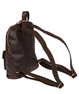 'Grove' Vintage Brown Handcrafted Leather Small Backpack