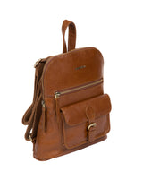 'Grove' Tan Leather Backpack
