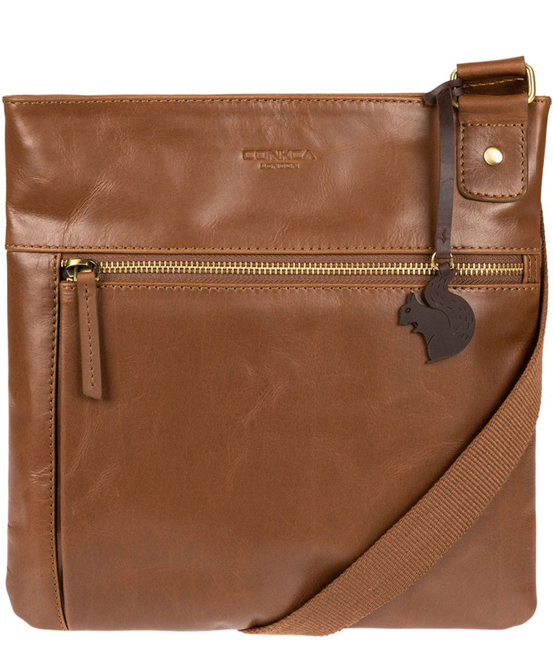 'Eden' Vintage Chestnut Handcrafted Leather Bag