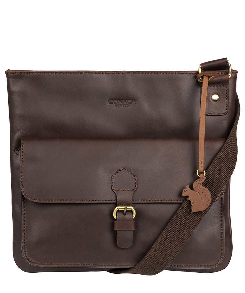 'Sudbury' Vintage Brown Handcrafted Leather Bag