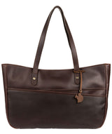 'Heron' Vintage Brown Handcrafted Leather Tote Bag