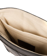 'Bowen' Black Leather Cross Body Bag image 4