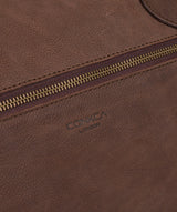 'Storey' Vintage Brown Leather Holdall