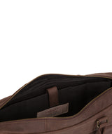 'Grafton' Vintage Brown Leather Workbag