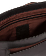 'Mojito' Black Leather Cross Body Bag image 4