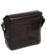 'Mojito' Black Leather Cross Body Bag image 5