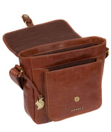 'Mojito' Cognac Leather Cross Body Bag image 4