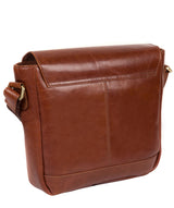 'Mojito' Cognac Leather Cross Body Bag image 5