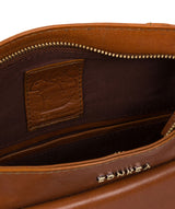 'Olina' Tan Leather Cross Body Bag Pure Luxuries London