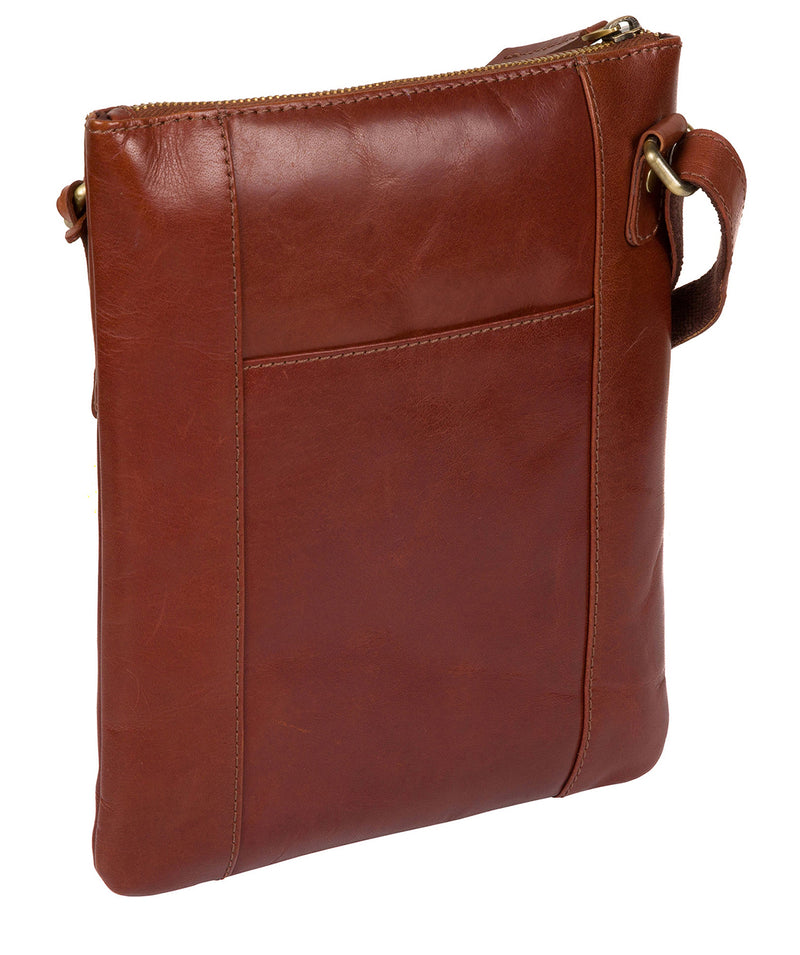 'Spriza' Cognac Handcrafted Leather Cross-Body Bag image 5