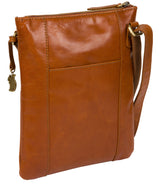 'Spriza' Tan Leather Cross Body Bag image 5