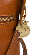 'Spriza' Tan Leather Cross Body Bag image 6