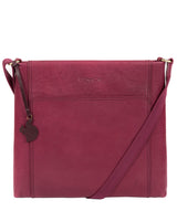 'Lina' Orchid Leather Cross Body Bag image 1